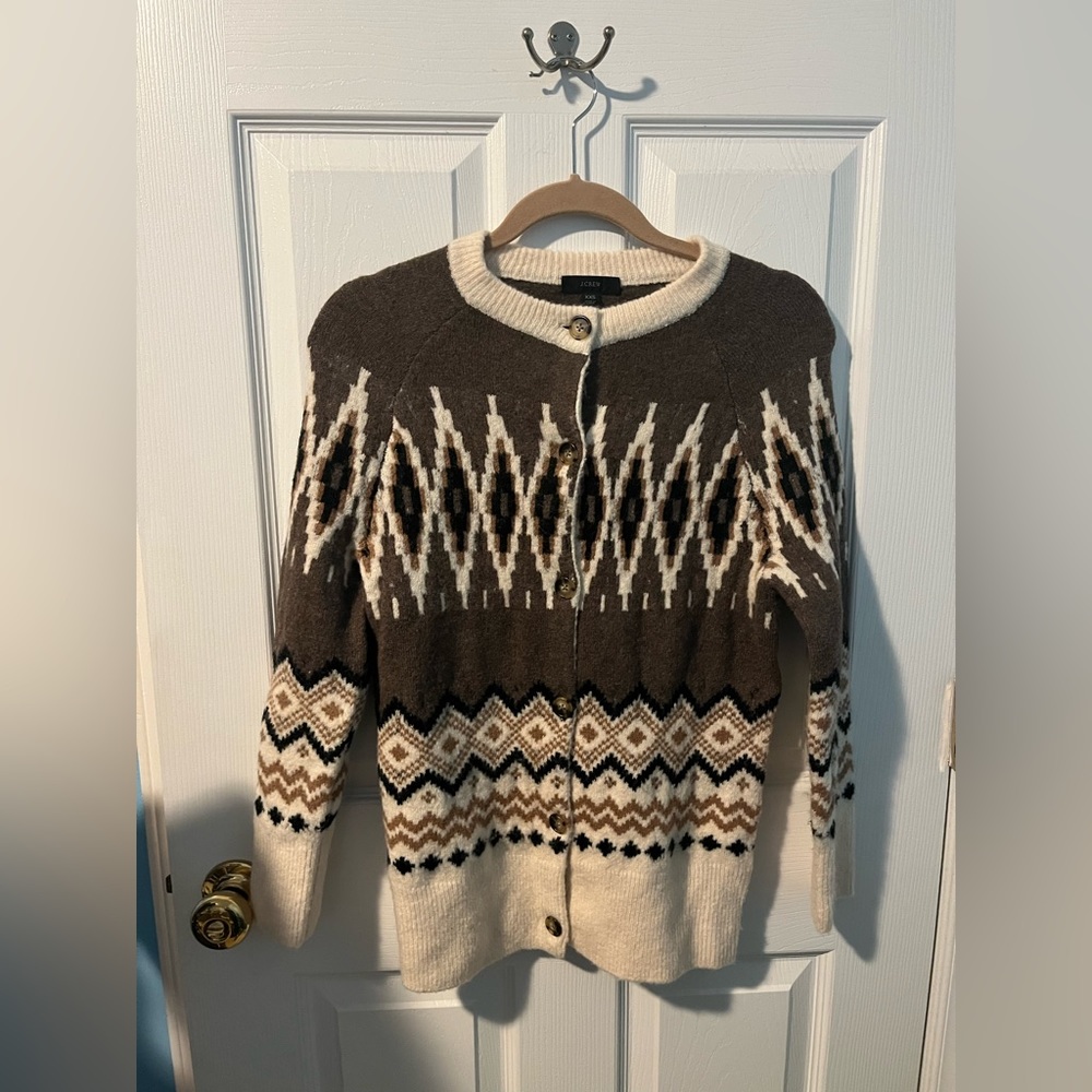 J. Crew Fair Isle Cardigan